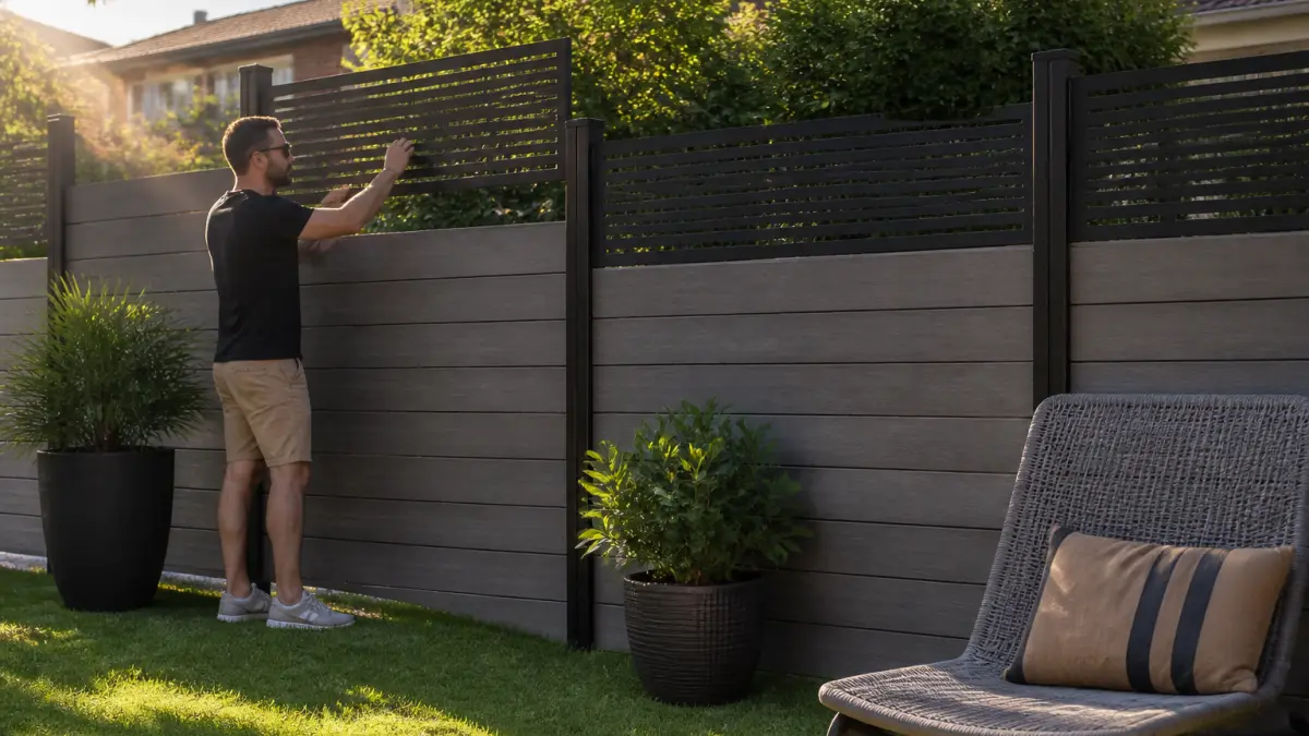 Clôture de jardin brise-vue : matériaux, prix et réglementation