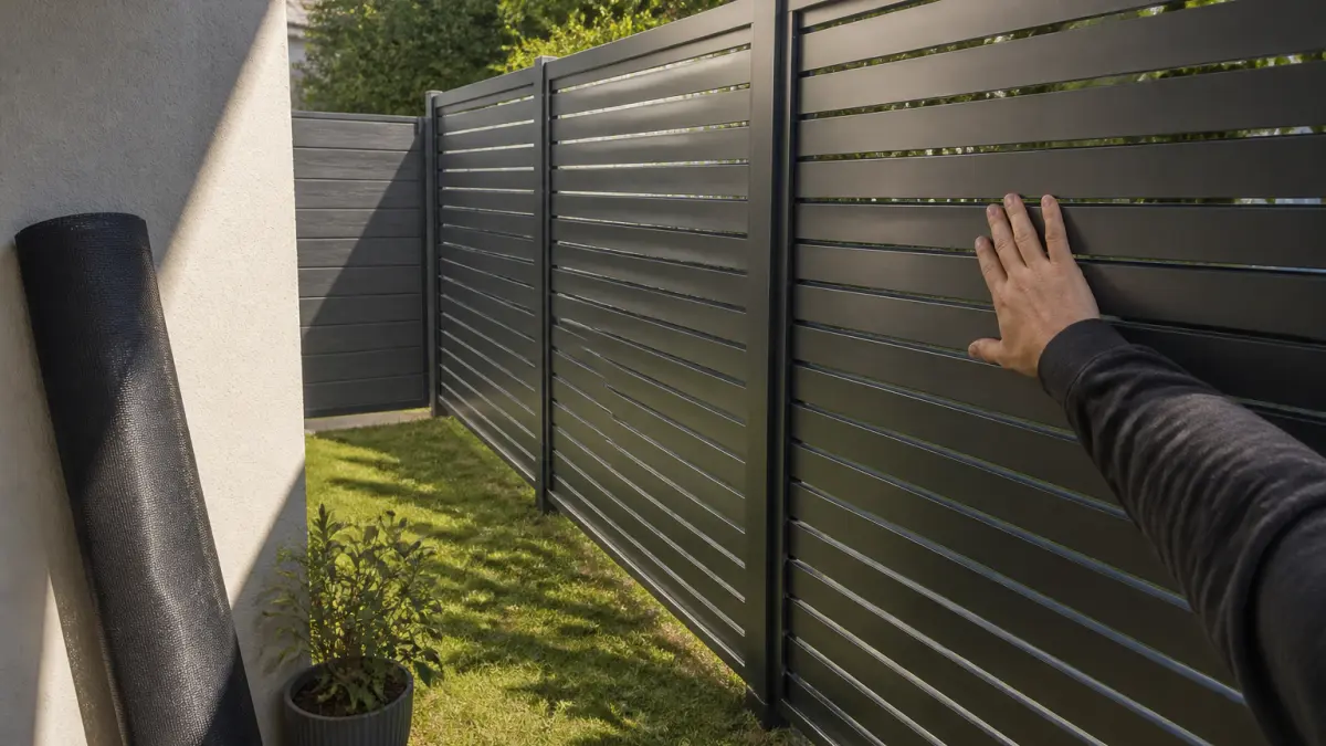 Clôture de jardin brise-vue : matériaux, prix et réglementation