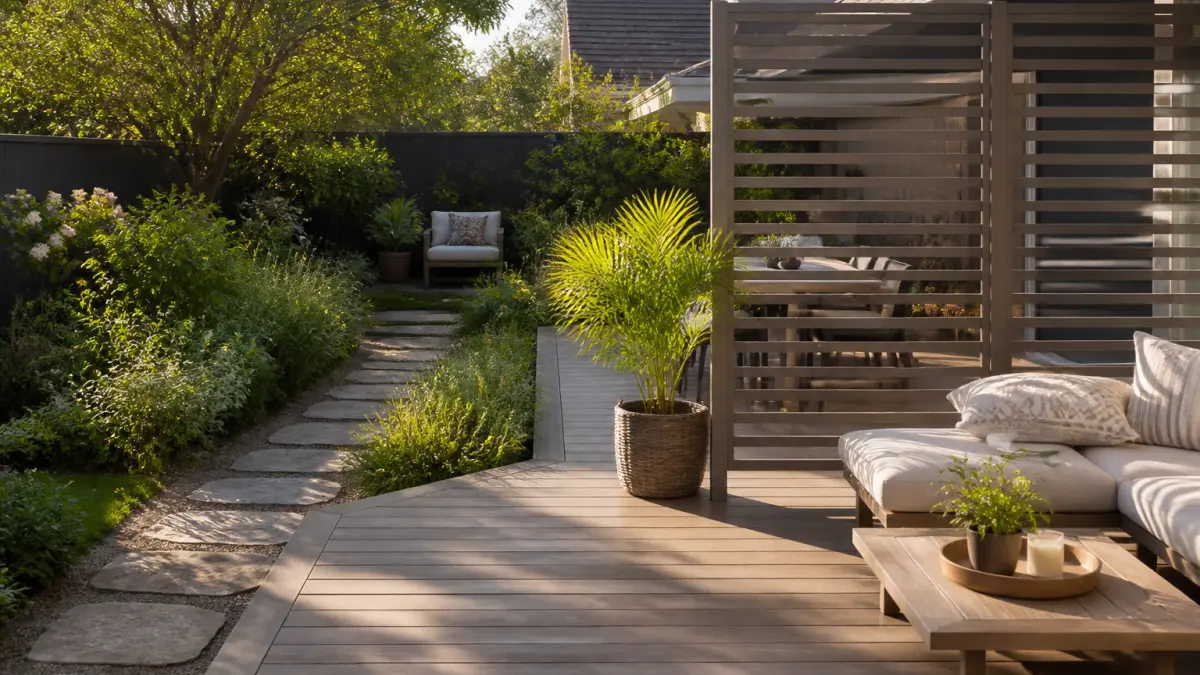 Terrasse et jardin : comment aménager un espace extérieur cohérent ?