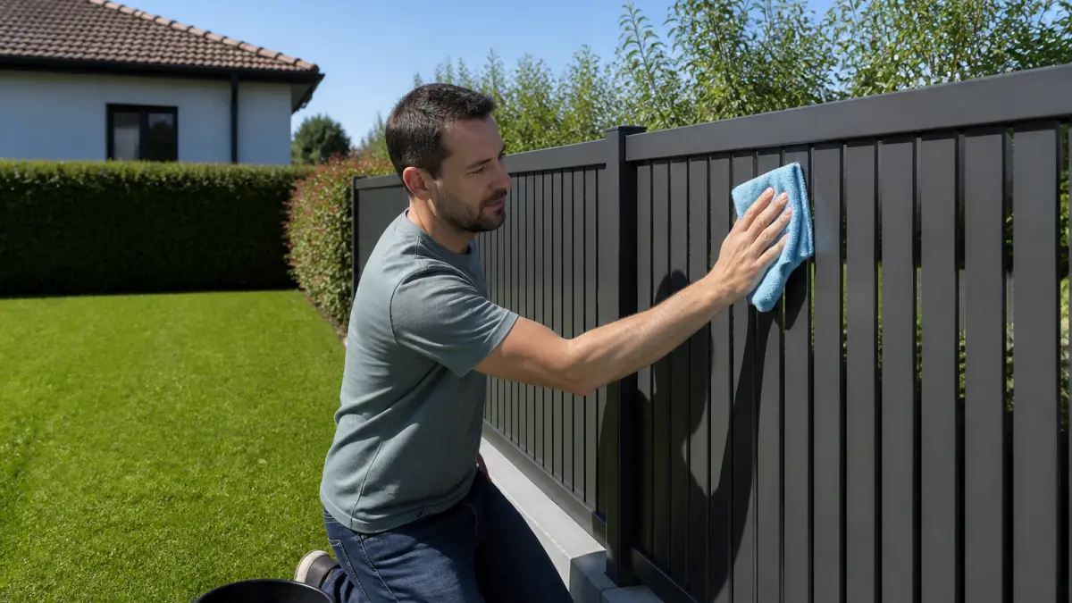 Clôture de jardin en aluminium : durabilité, entretien et prix